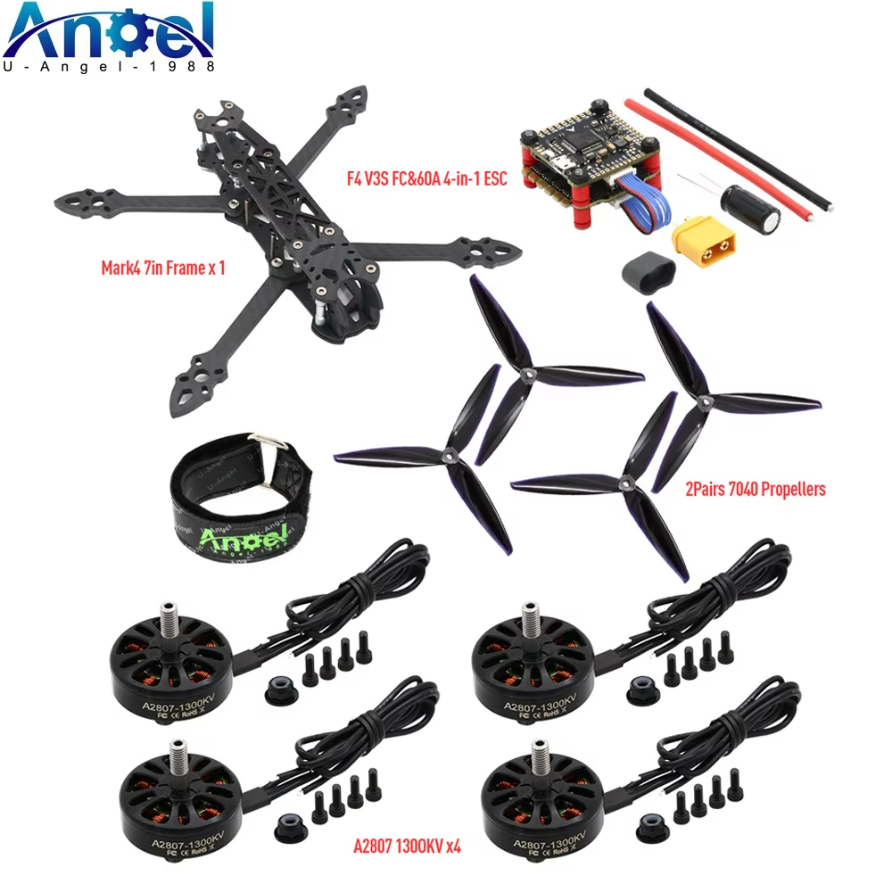 Drone Kit With Camera - Mark4 Mark 4 7-calowy (295mm) Zestaw