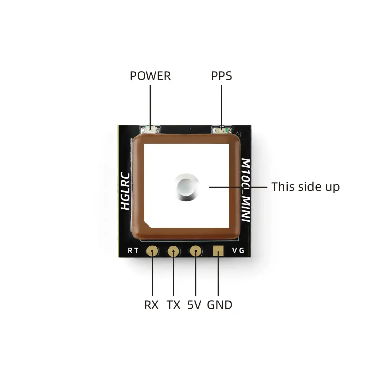 Moduł GPS HGLRC M100 Mini, chi – Drone Kit Fpv recenzja i cena