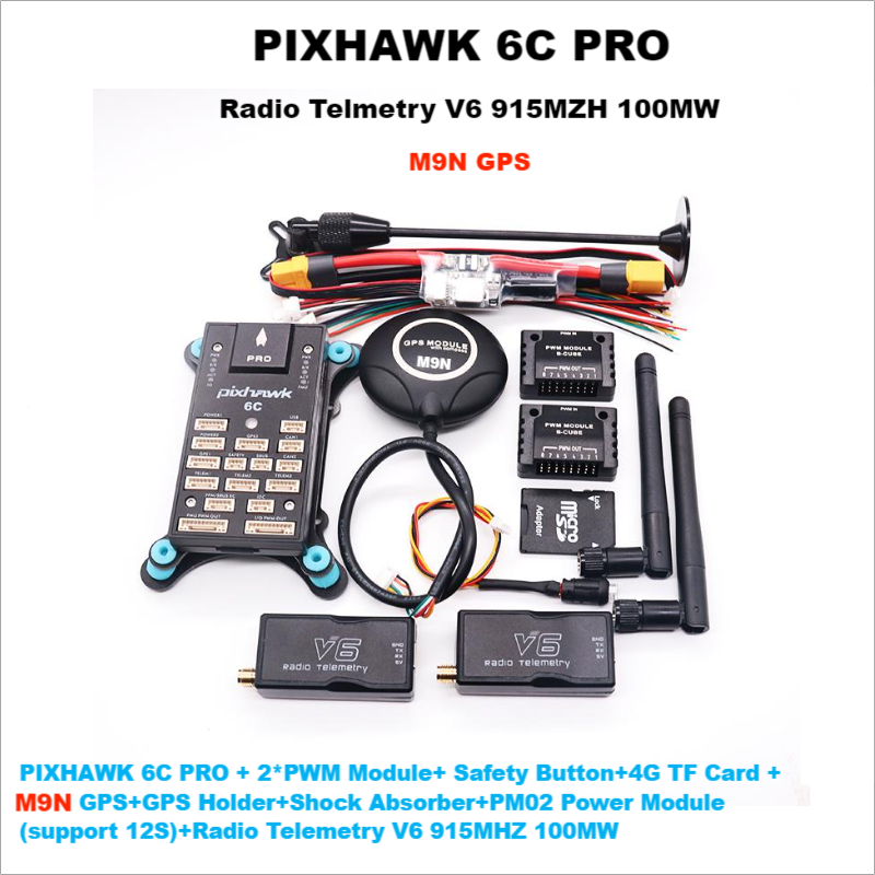 Sterownik lotu PIXHAWK 6C PRO  – Drone Kit Hexacopter recenzja i cena